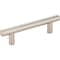 Jeffrey Alexander 96 mm Center-to-Center Satin Nickel Key West Cabinet Bar Pull 146SN - alternate 1